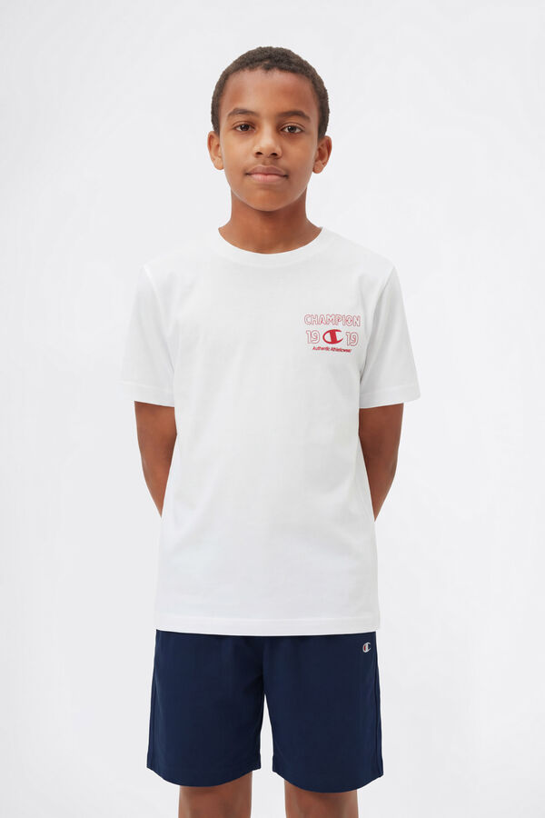 Champion Kids T-shirt and short set blanc