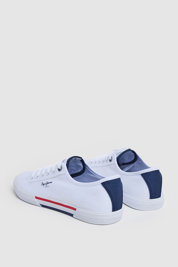 Springfield Essential cotton trainers white
