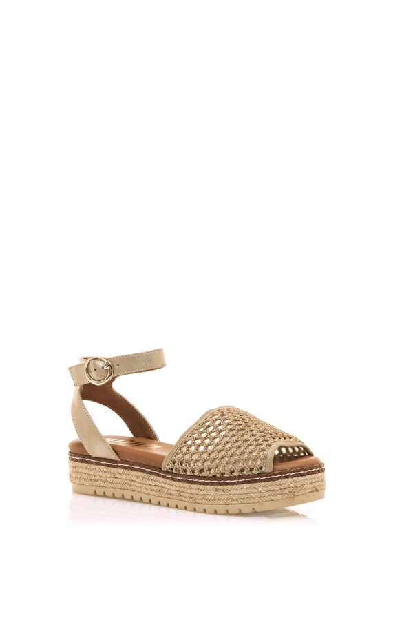 MTNG Platform sandals blue