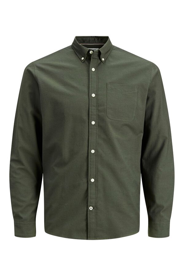 Jack & Jones Regular oxford shirt green