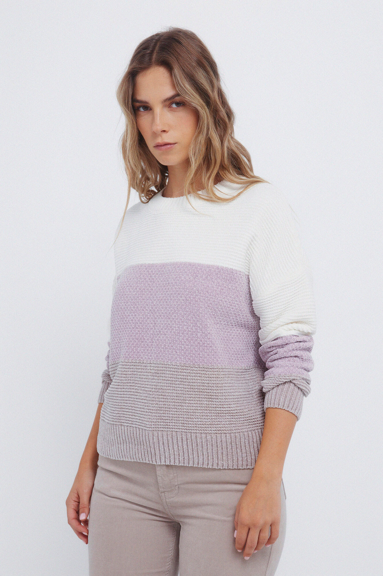 Springfield Chenille striped jumper