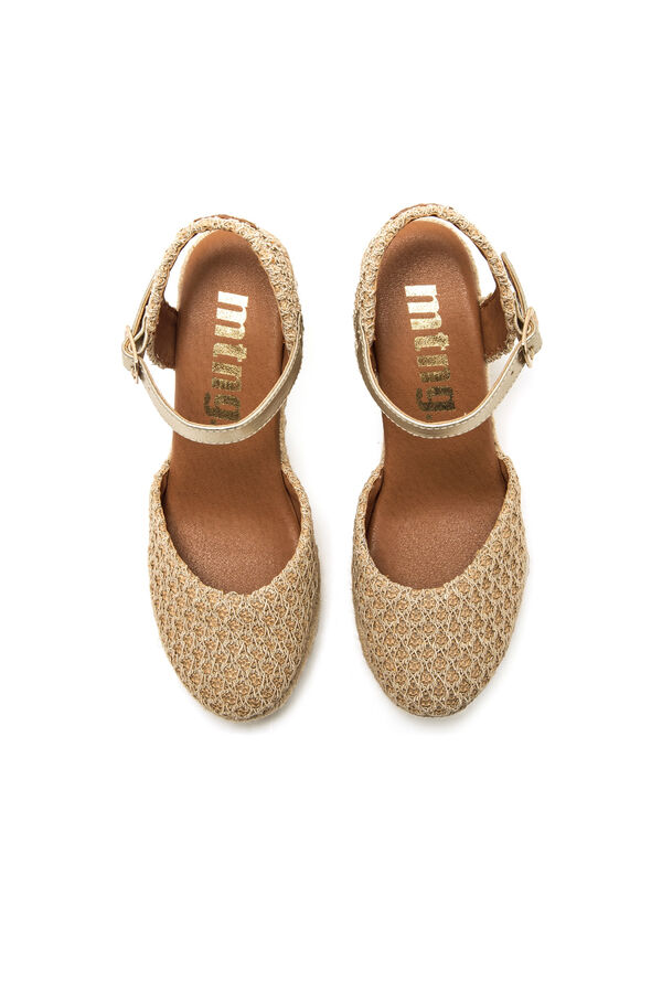 MTNG Jute wedges yellow