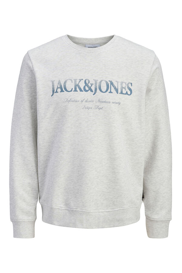 Jack & Jones Junior Logo sweatshirt white