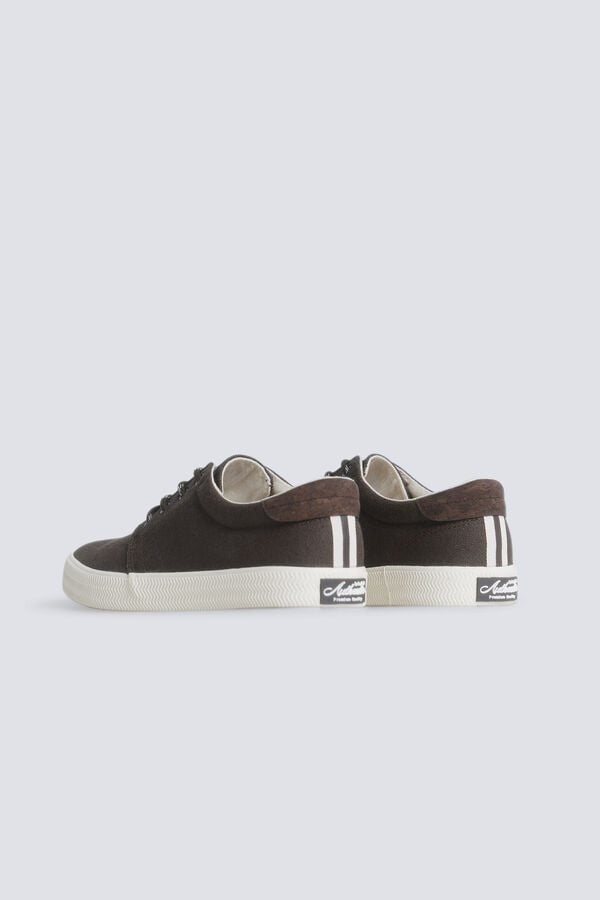 Springfield Iconic fabric sneaker nude