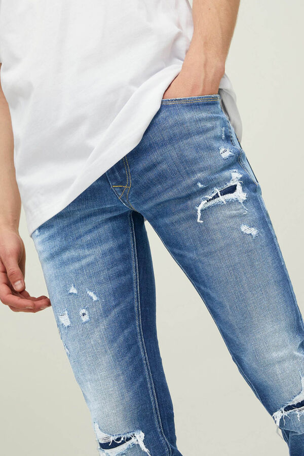 Jack & Jones Jeans Liam skinny fit azul