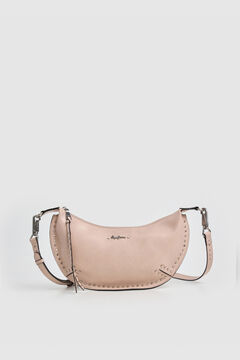 Pepe Jeans Half moon crossbody bag pink