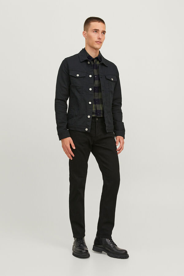 Jack & Jones Camisa regular fit cuadros verde