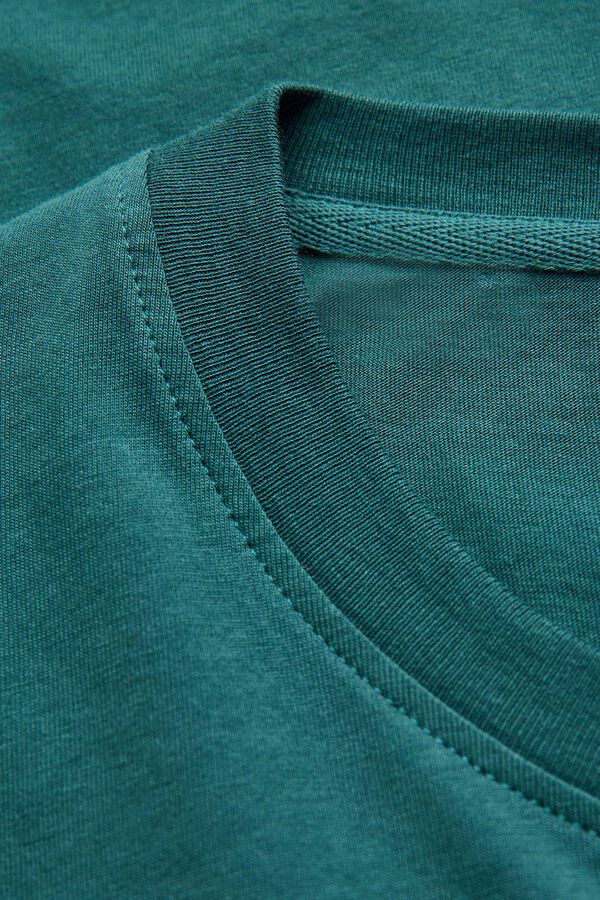 Jack & Jones Camiseta manga corta de algod&oacute;n verde