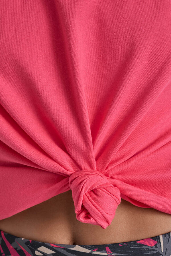 DKNY Knot T T-shirt Fuksija