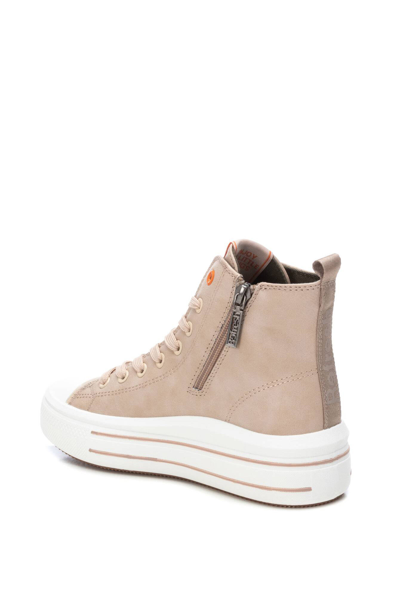 Refresh Zapatilla bot&iacute;n de mujer beige