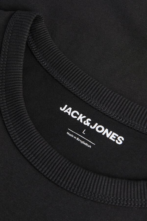 Jack & Jones PLUS Camiseta b&aacute;sica preto