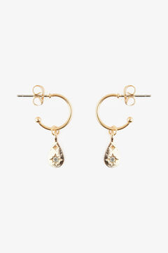 Springfield Hoop and pendant earrings sárga