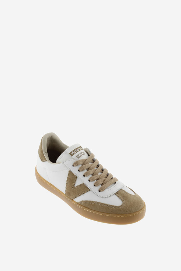 Victoria Victoria faux leather sneakers marron