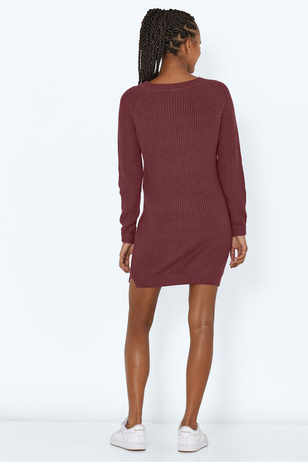 Noisy May Short jersey-knit dress  pink