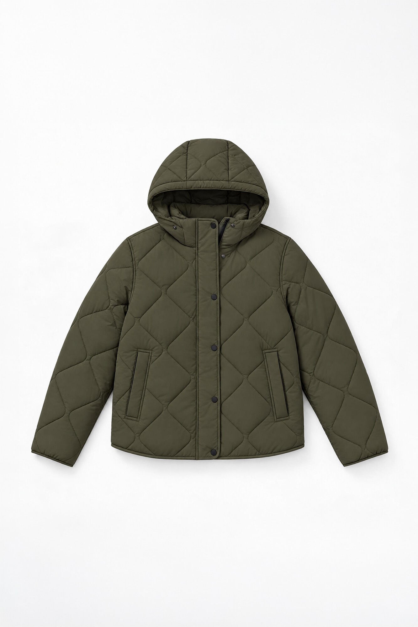 Springfield Puffer short jacket with hood