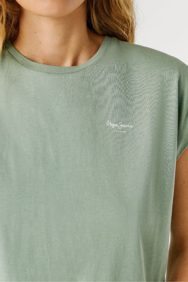 Pepe Jeans Short sleeve T-shirt beige