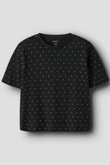 Name It Girl's glitter t-shirt noir