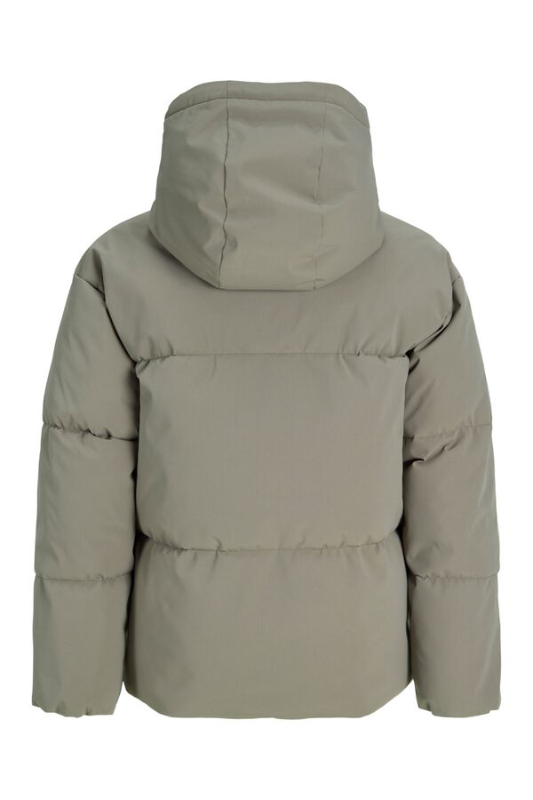 Jack & Jones Girl Puffer jacket with hood grey