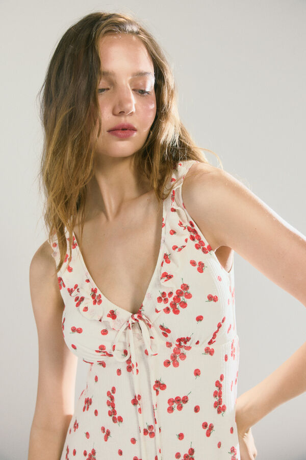 High Spirits Vestido Minty Caqui escuro