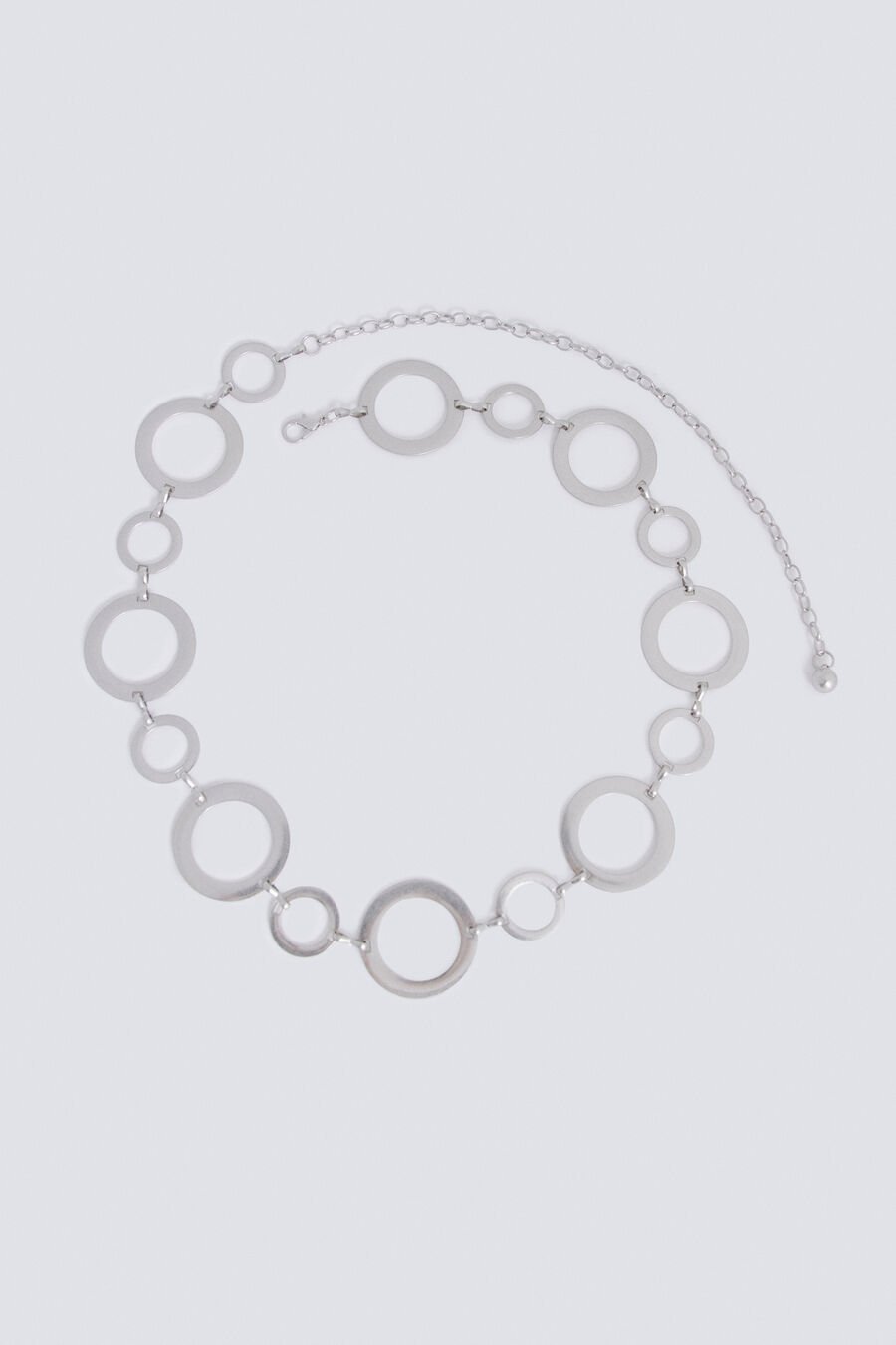 Cinturón cadena arandelas