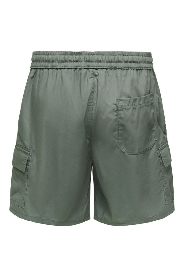 Only & Sons Cargo Bermuda shorts green