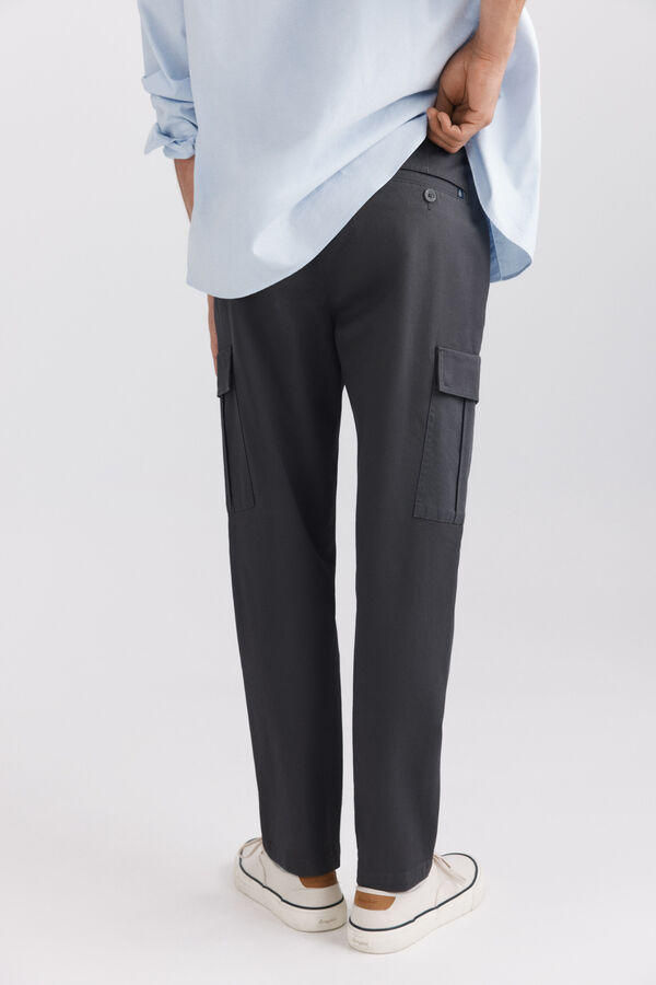 Springfield Comfort cargo trousers grey