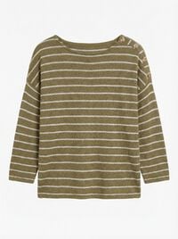 Springfield T-shirt &agrave; rayures boutons aux &eacute;paules