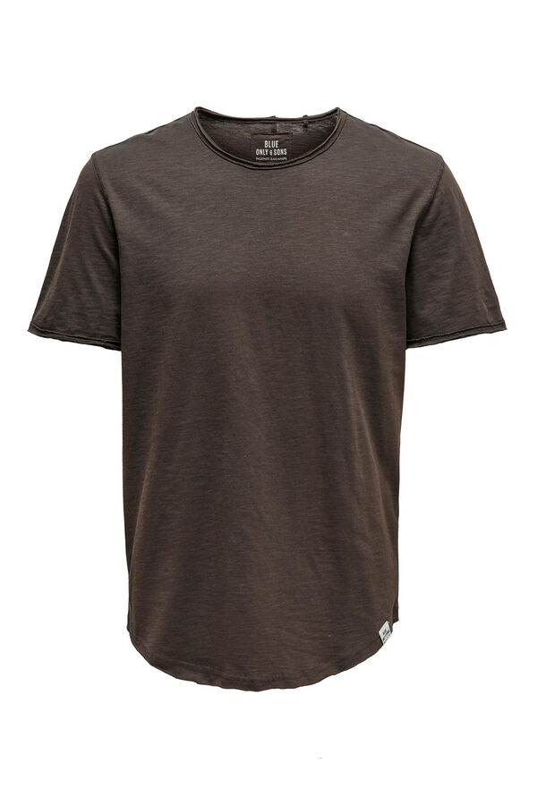 Springfield Short-sleeved T-shirt brun