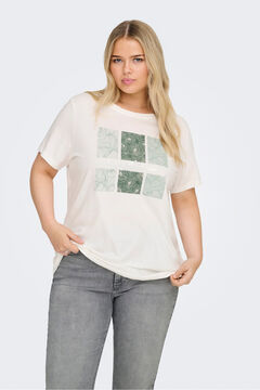 Only Carmakoma T-shirt de manga curta tamanho grande