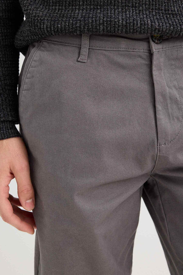 Inside Plain Pants grey