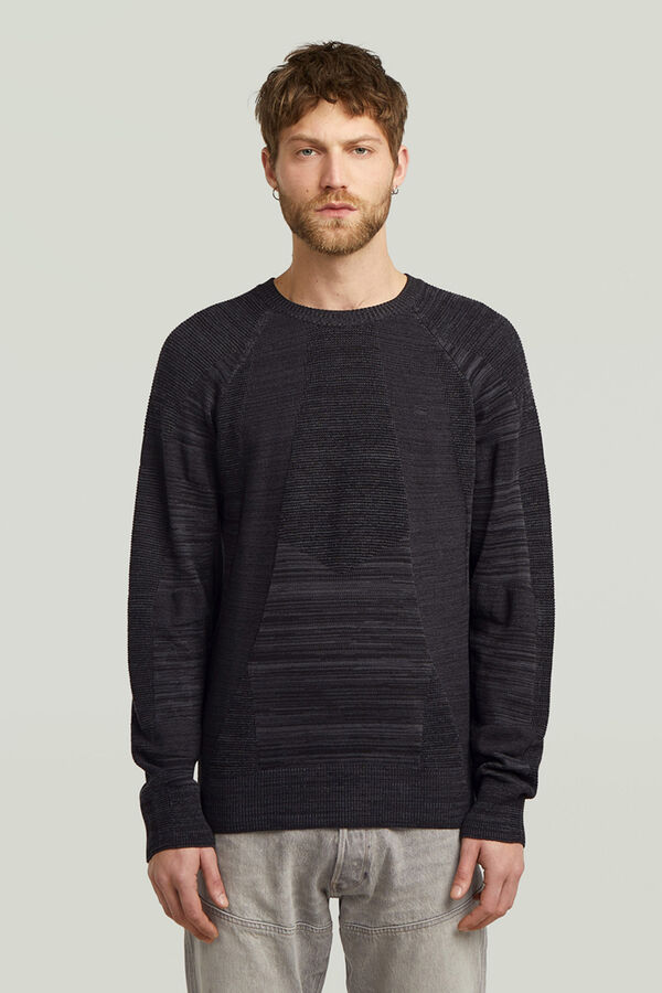 G-STAR Jersey de corte recto negro