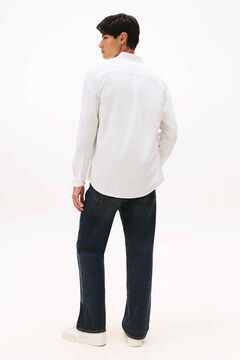 Tommy Jeans Camisa regular de popel&iacute;n