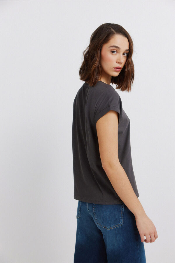 Springfield T-shirt Mafalda grey