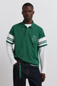 Springfield Pike majica polo sa kontrastnim blokovima na rukavima regular fit