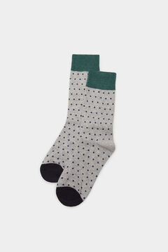 Springfield Essential polka dot socks gray