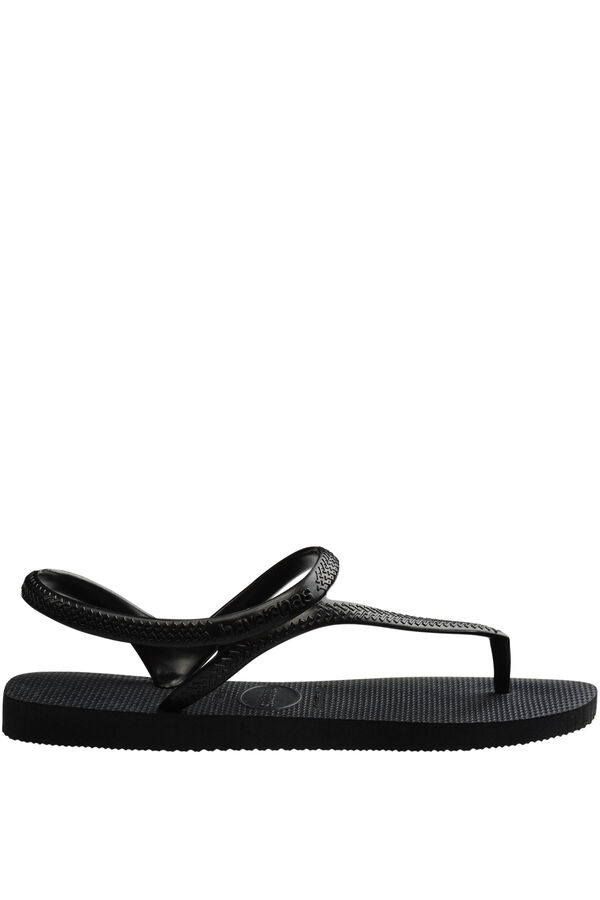 Havaianas Rubber flat sandals black