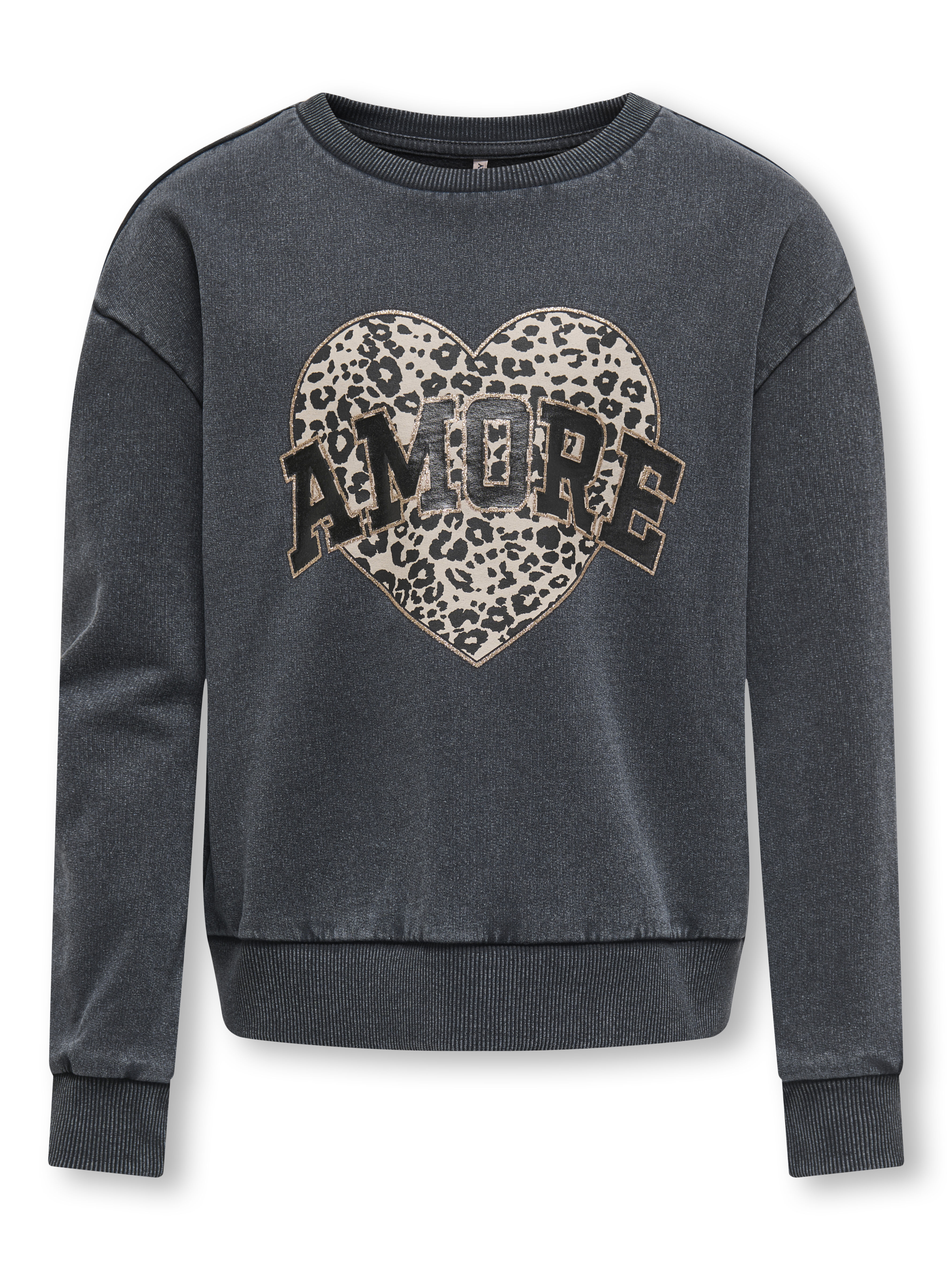 Only Girls Sweatshirt cora&ccedil;&atilde;o de menina