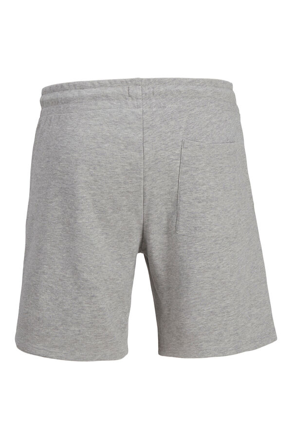 JJ REBEL Mid-rise jogger Bermuda shorts grey
