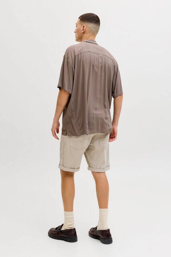 Jack & Jones Serge regular fit Bermuda shorts brown