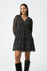 Tiffosi Animal Print Dress black
