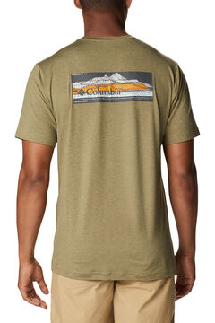 Springfield Camiseta estampada Columbia Tech Trail™ para hombre kaki claro