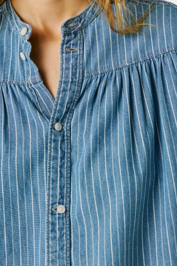 Pepe Jeans Camisa ligera vaquera azul