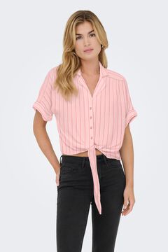 Only Camisa crop manga corta