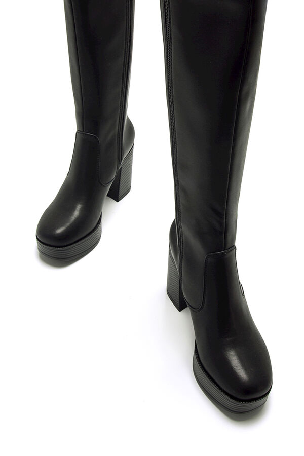 MTNG New 67 high boot black