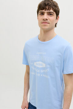 JJ REBEL Regular fit T-shirt blue