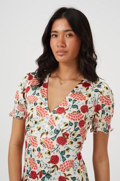 Brave Soul Vestido largo estampado floral