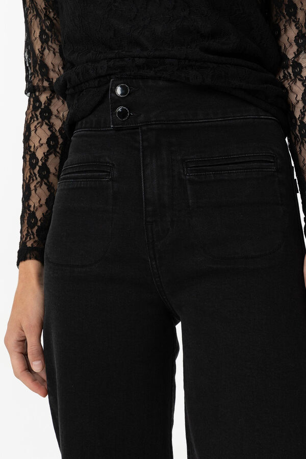 Tiffosi Jeans Olivia Comfort Straight negro