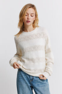 Springfield Jersey pointelle rayas lurex