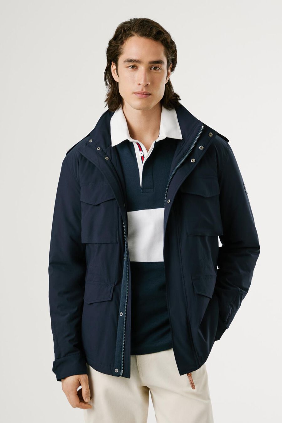 Chaqueta Sahariana Elástica