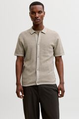 Jack & Jones Regular fit jersey shirt sz&uuml;rke